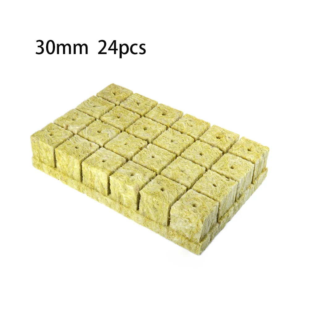 Agriculture  Cultivation Nutrient Blocks Hydroponic Rockwool Board Reusable High Water Retention For Soilless Planting