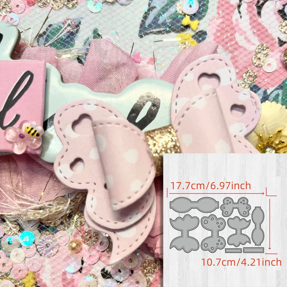 Halloween Candy Metal Cutting Dies Stencil For DIY Scrapbooking Album Paper Cards Decorative Crafts Embossing Die Cuts