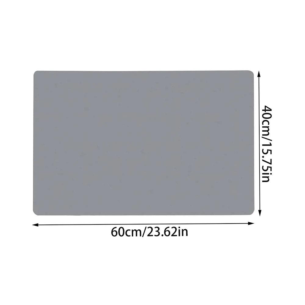 Table Protector Silicone Placemat 40x60cm Kids DIY Crafts Table Mat Heat Resistant Waterproof Non Slip Kitchen Counter Protector