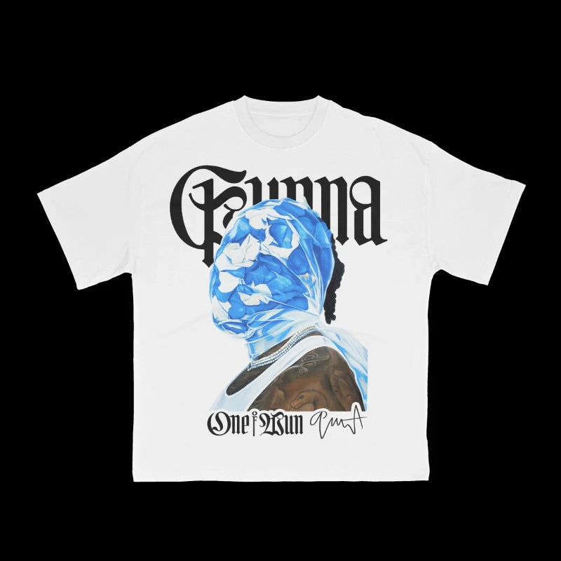 Lil Yachty Rapper Cotton T-shirt Unisex Men Women Causal Hip Hop Tops Summer Round Neck Short Sleeve Ocean Graphic Tee Big Size