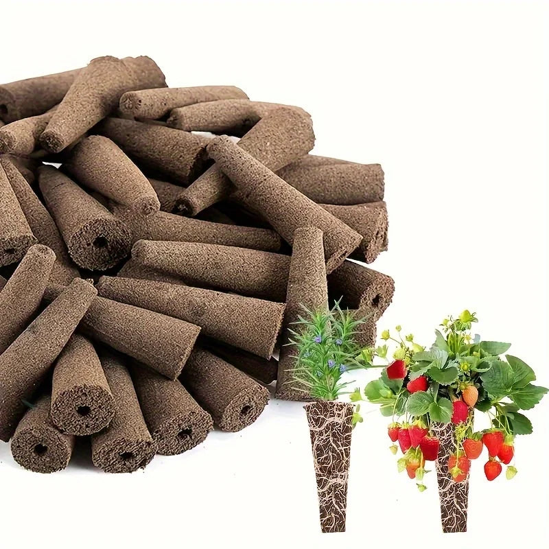 30/90Pcs Seedling Starter Sponge Kit Supplemental Growth Sponge Hydroponic Indoor Garden System