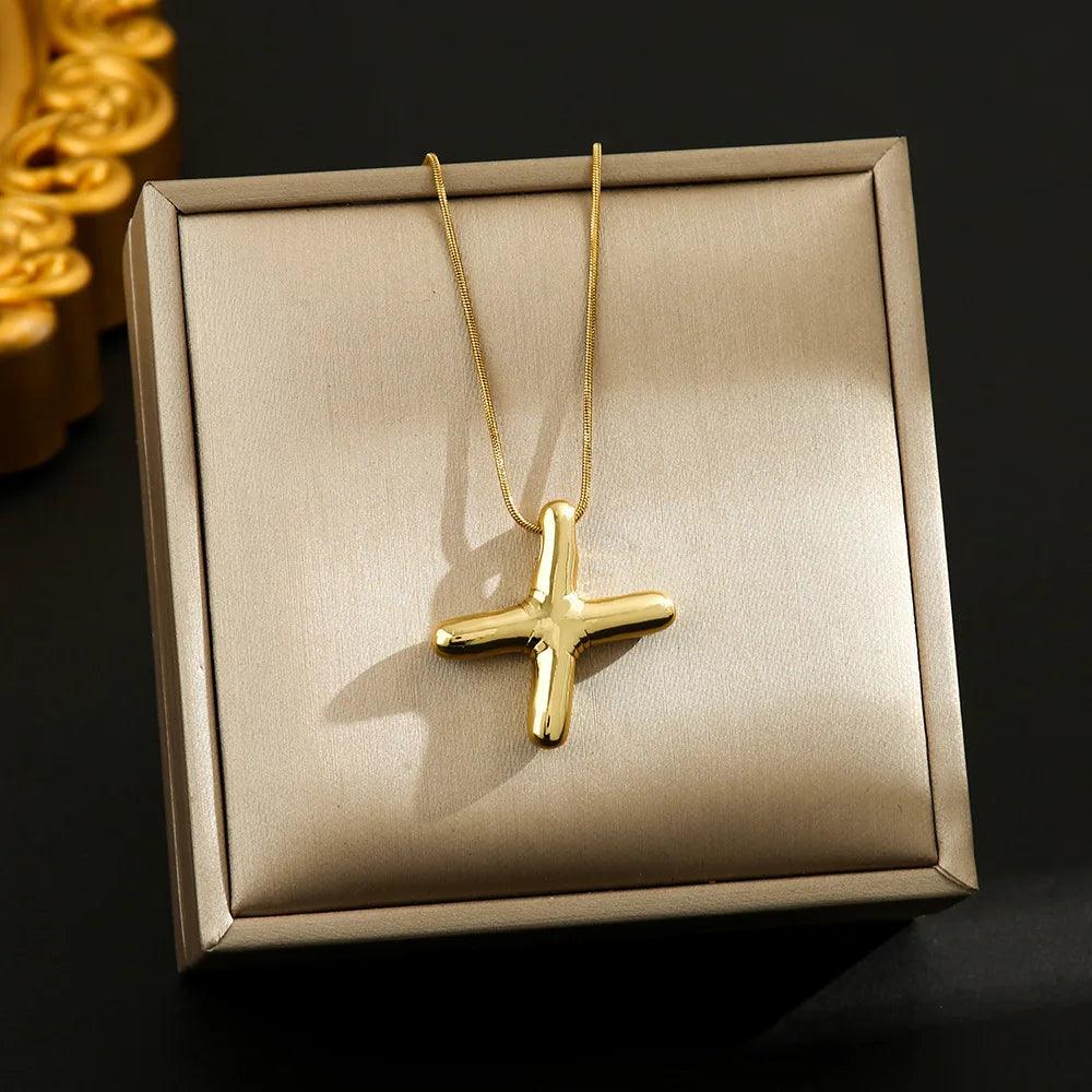 Hot Sale Stainless Steel 26 English Alphabet Necklace Pendant All-match Simple Clavicle Chain Jewelry