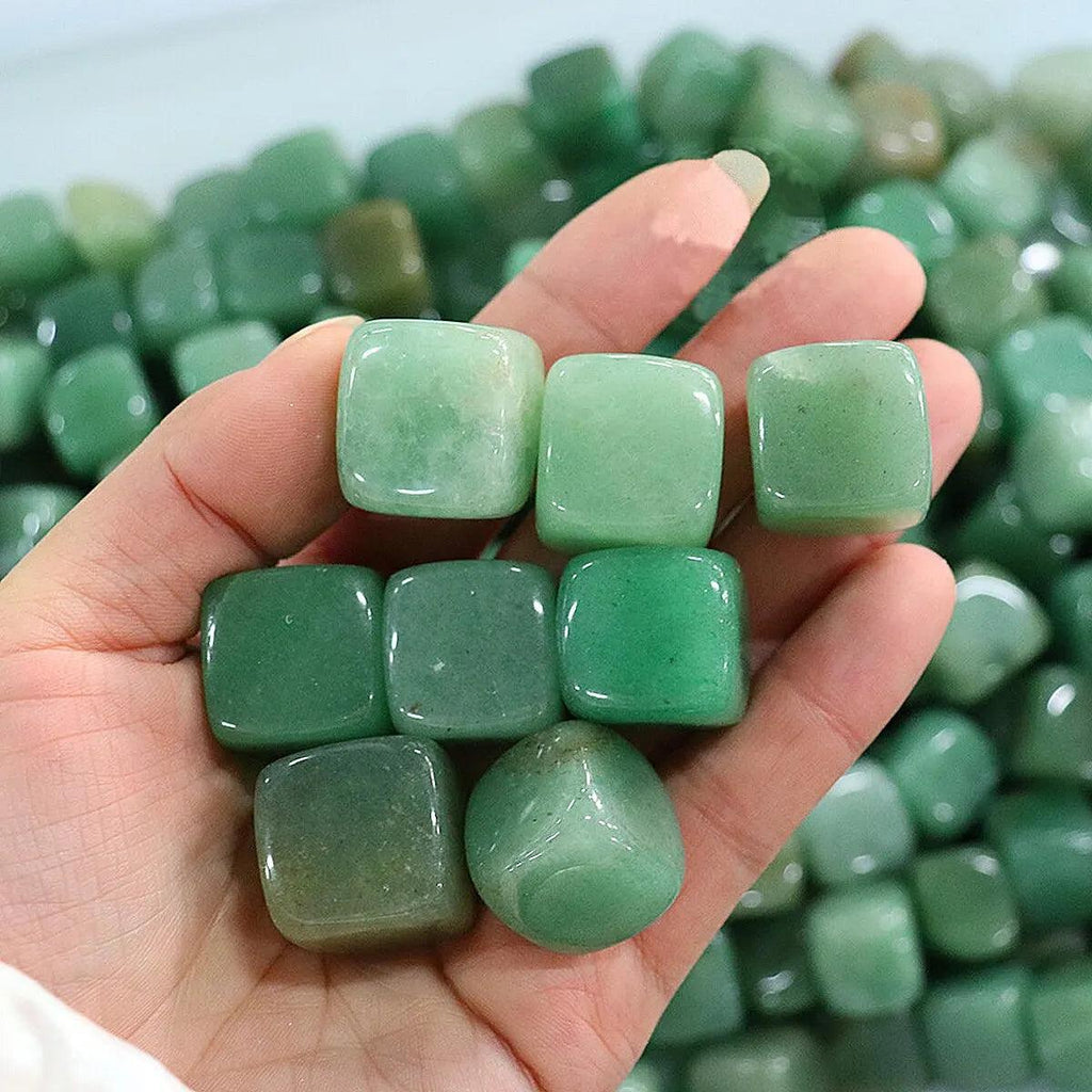10pcs/Set Natural Quartz Chakra Healing Crystal Polished Tumbled Stone 4 Styles Stress Anxiety Relief Jewelry Gift for Wome