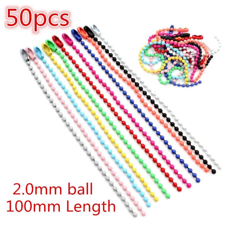 Colorful Mixed Alloy Split Jump Rings Lobster Clasp Eyelets Screw Pins Keychain DIY Jewelry Making Accessories Supplies