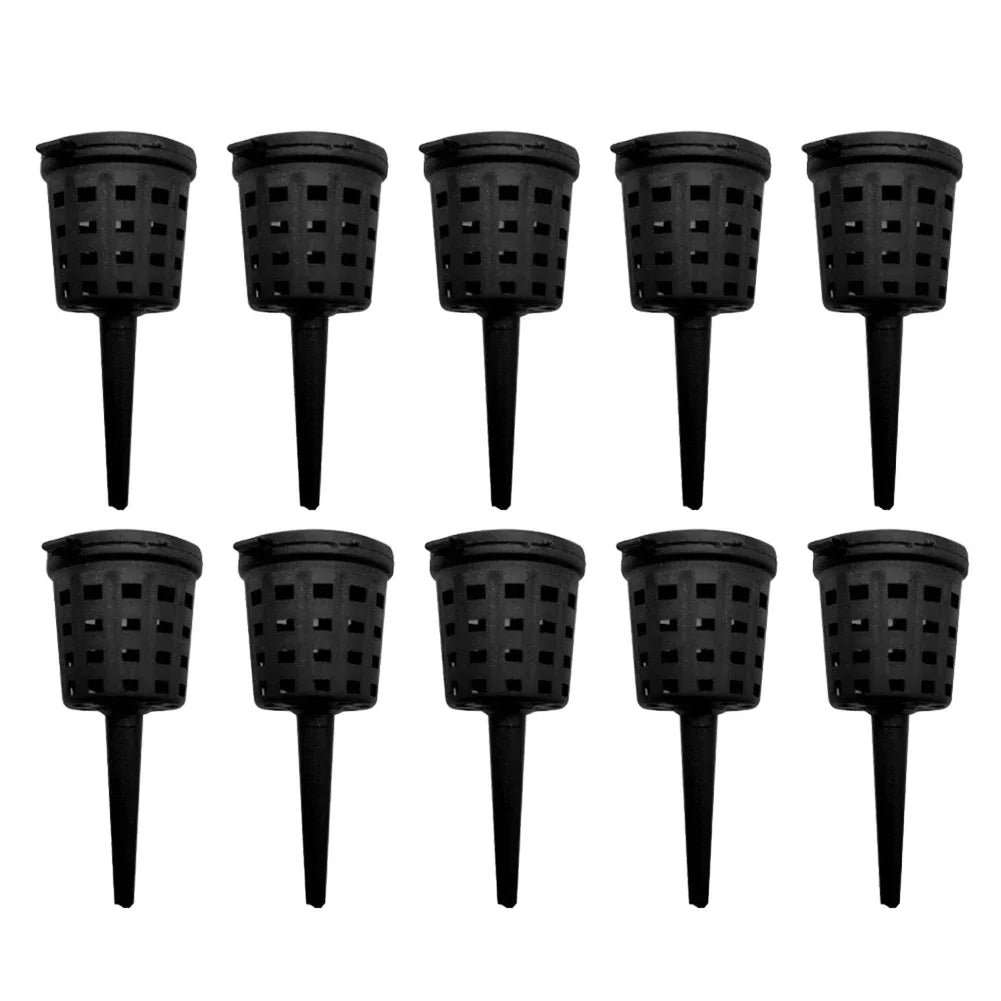 Plant Fertilizer Baskets with Lid Automatic Fertilizer Pot Box Bonsai Fertilizer Container for Flower Pots Bonsai Orchid