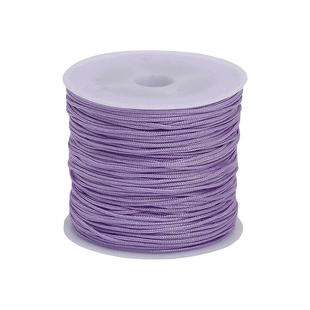 50M/roll 0.8mm Nylon Thread Cord Chinese Knot Cord Bracelet Braided String For DIY Tassels Beading String Jewelry Making