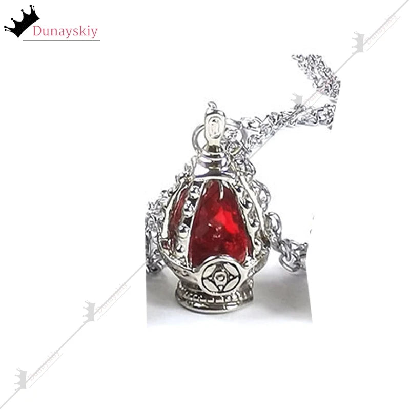 1.46in*0.81in Magi Madoka Magica Cosplay Prop Soul Gemstone Jewelry Pendant Necklace 5Color Role-Playing DIY Parts Accessory