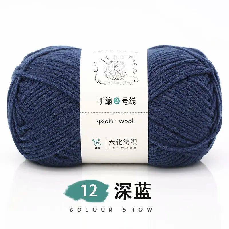 100g 100 Percent Acrylic Yarn for Hand Knitting and Crochet DIY Projects 200M Length