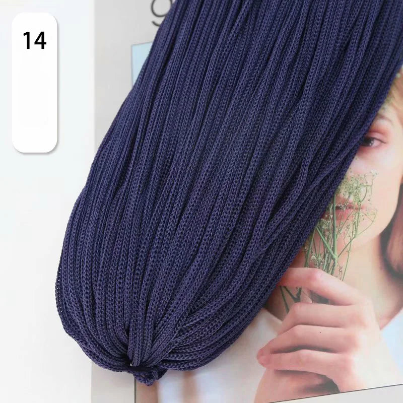 Light Body Ice Silk Thread Set For DIY Crochet Hats And Bags