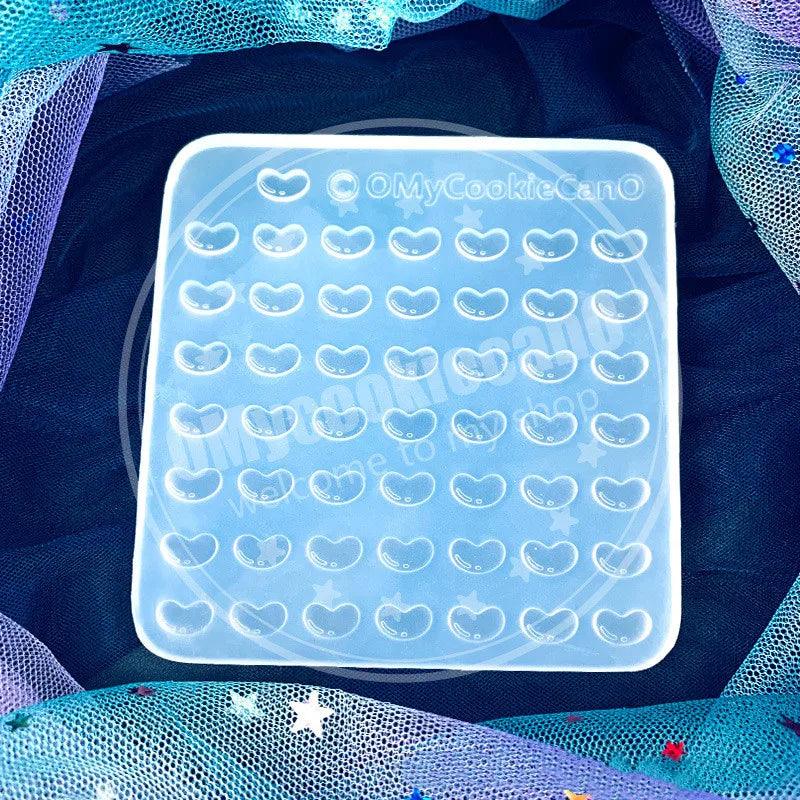 DIY Full Transparent Cute Mini 30 Even Game Console Candy Crystal Epoxy Resin Mold Cat Claw Food Grade Silicone Mold
