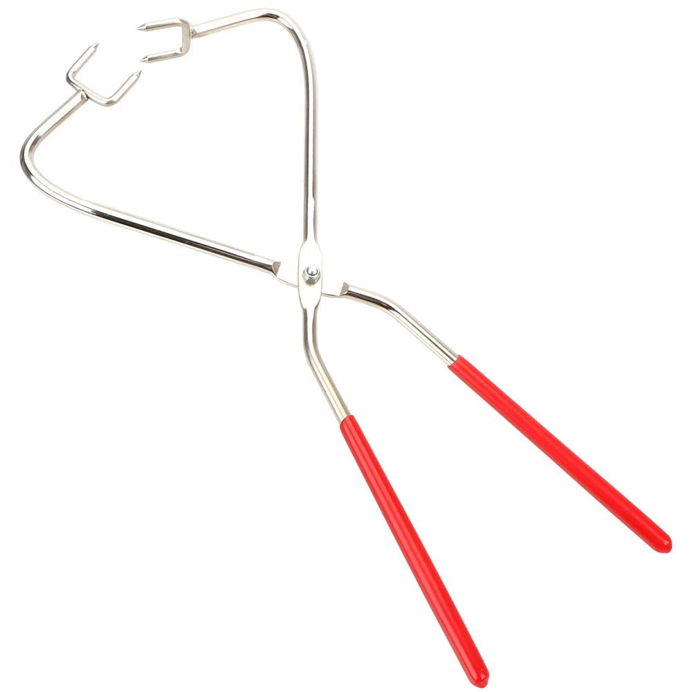 Stainless Steel Ceramics Tool Pliers Clay Sculpture Tools Hand Tool with Plastic Handle Pottery Clamp