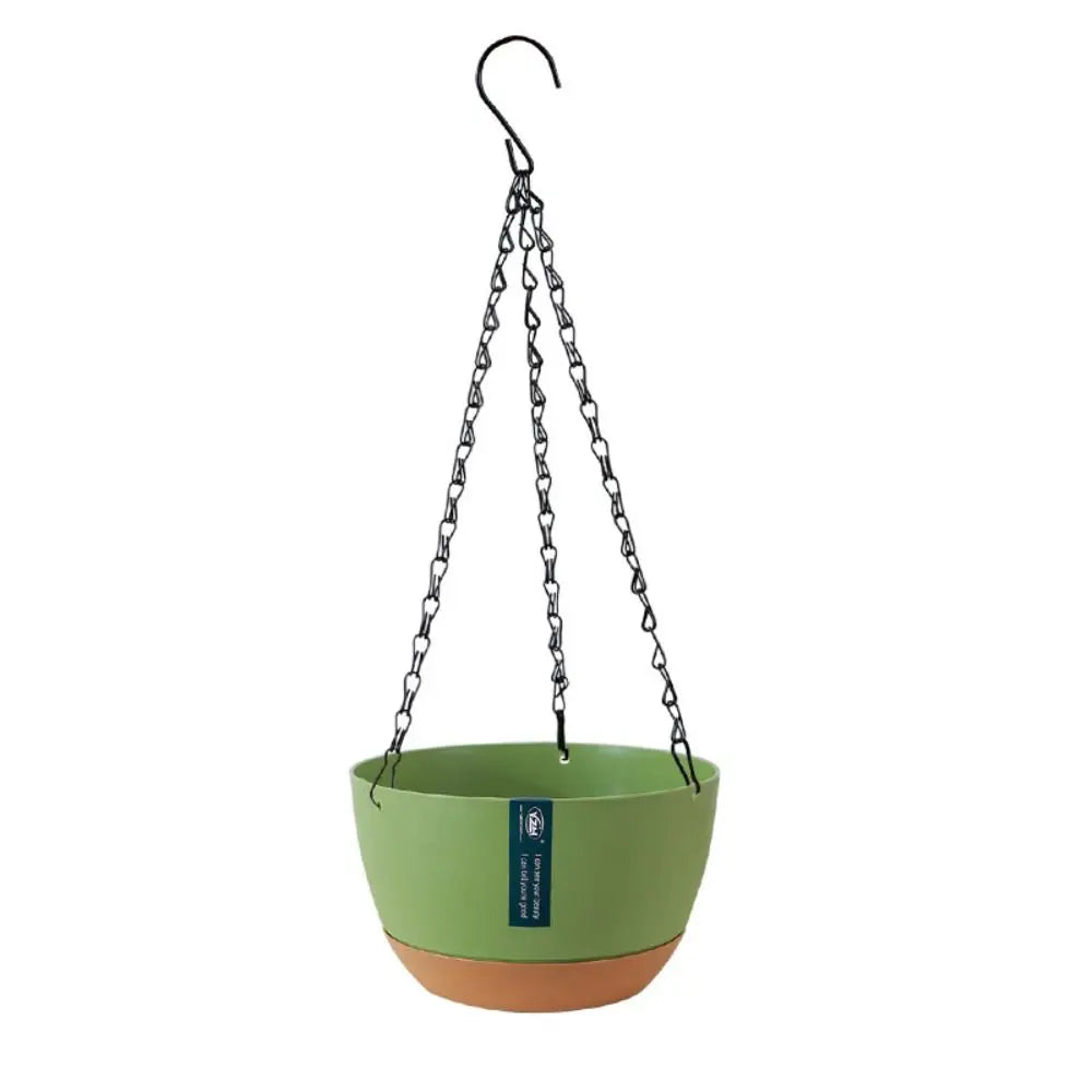 1 PCS Durable Self-Watering Hanging Planters Thickened Plastic Hydroponic Plant Pot With Removable Tray