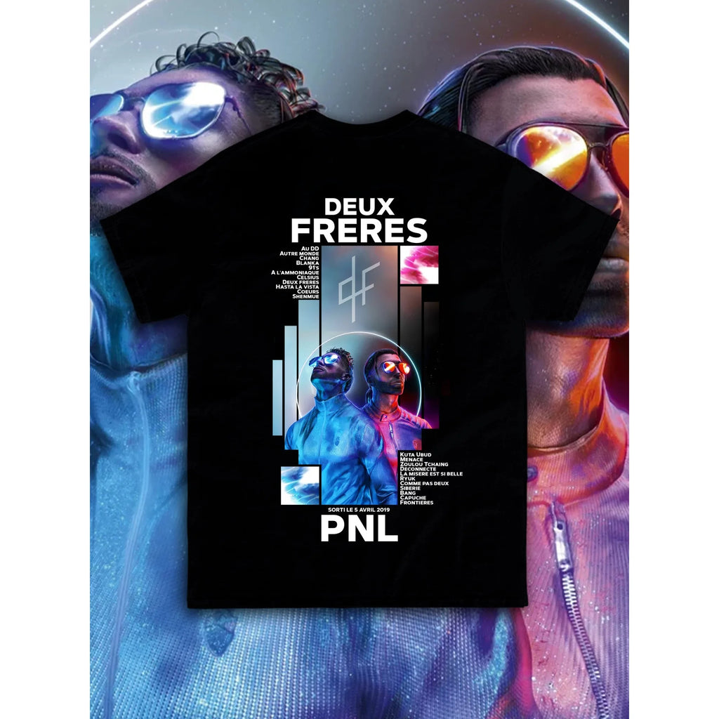 Le Monde Chico Graphic Print T Shirt for Men and Women Hip Hop Fashion Short Sleeve Streetwear Tee