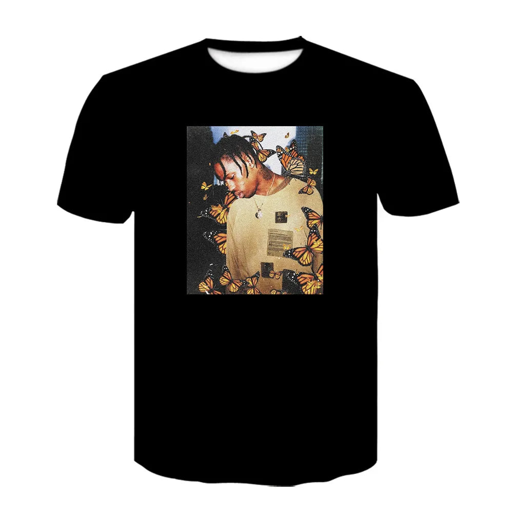 Rapper Juice Wrld 999 Short T Shirt Men's Women's Letter Printed Tshirts Y2k Casual Fashion Sportswear Summer Clothing