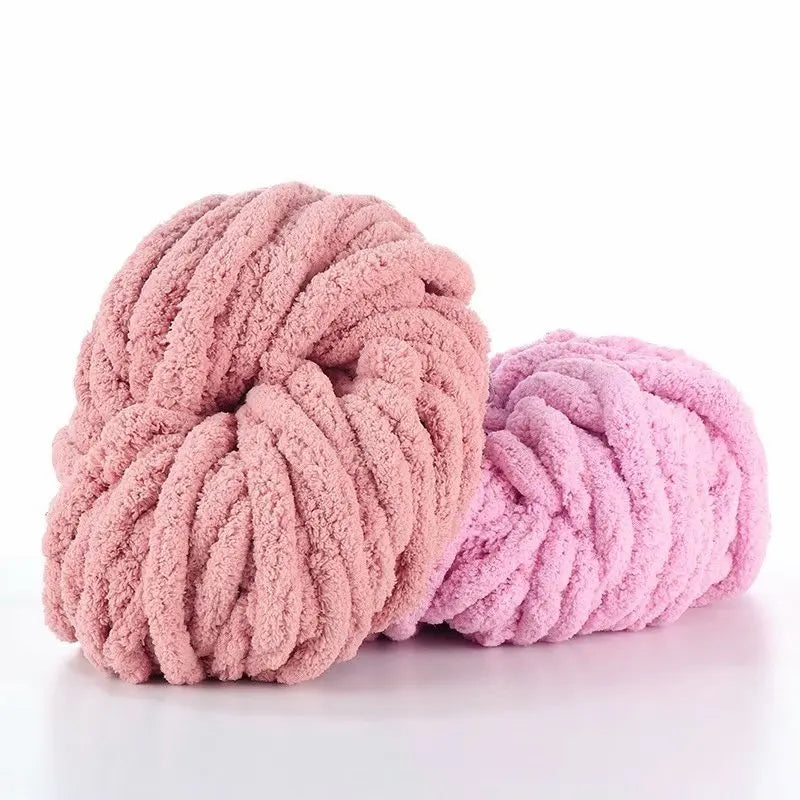 2cm Chunky Yarn Gauge 7 Plush Jumbo Yarn Acrylic Thick Yarn Bulky Yarn for Hat Crochet Bed Arm Knitting Throw blanket