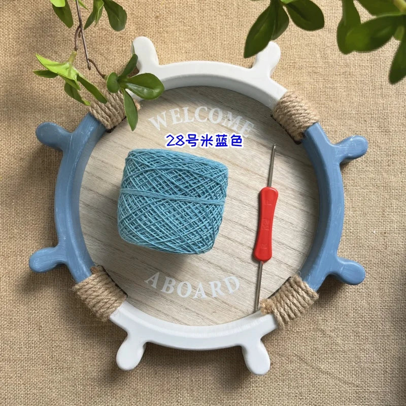 100g 100% Cotton Crocheting Lace Yarn for Hand Knitting and Amigurumi Projects