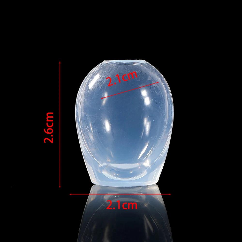 Cute Egg Silicone Mold Pendants Epoxy Resin Casting Silicone Mould for DIY Epoxy Resin Crafts Home Ornaments Decoration