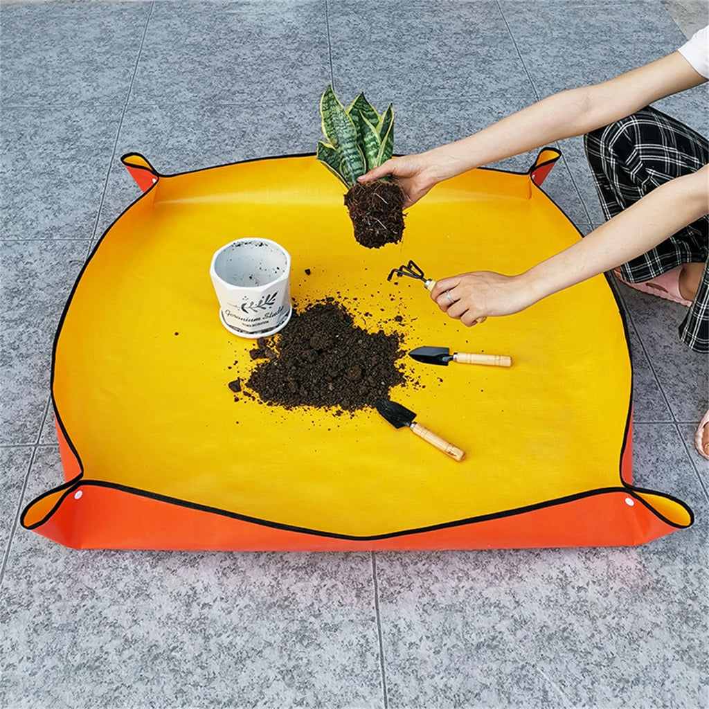 Gardening Floor Mat Changing Soil Mat Waterproof Thickening Meaty Changing Pot Planting Operation Flower Mat Gardening Tools