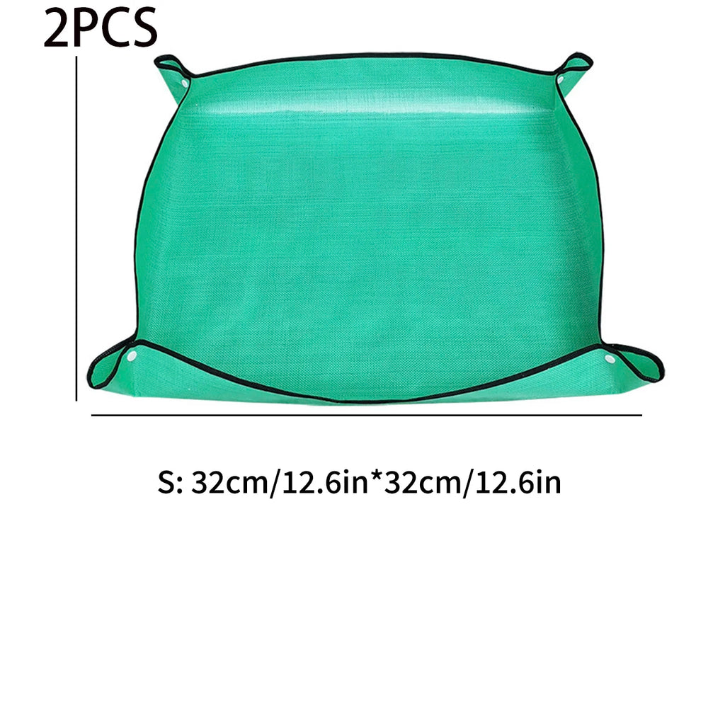 Plant Repotting Garden Mat Waterproof Transplanting Mats Indoor Succulent Potting Mat Portable Gardening Soil Mat