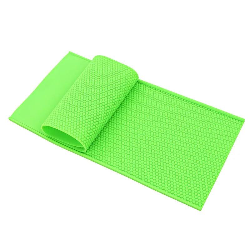 Beekeeping Silicone Beeswax Honeycomb Mold Flexible Wax for Machine Foundation Sheets Press Embosser Wax for Bees Beekeeper 1set