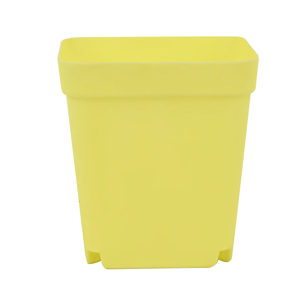 10PCS Gardening Mini Small Square Pot Seven Colors Flower Pot Succulent Pot Little Black Square Plastic Pot Seedling Tray TMZ