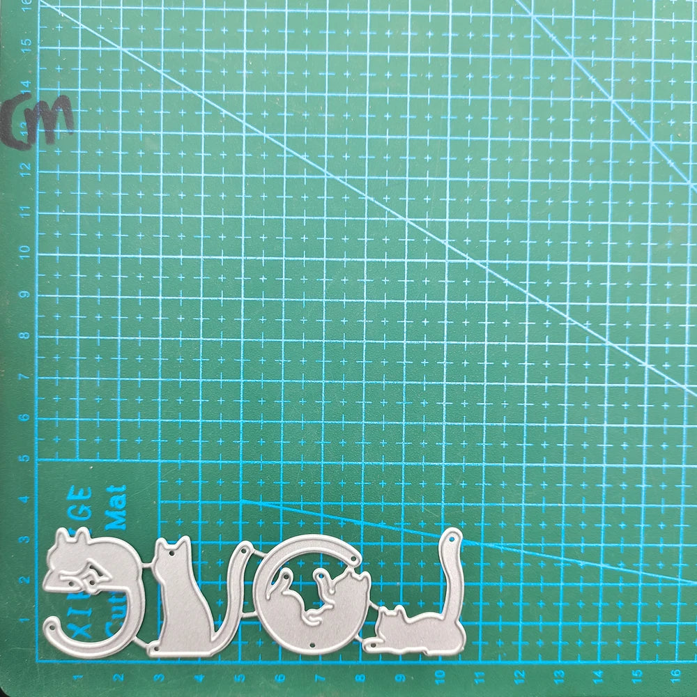 Animal Metal Cutting Dies Stencil Scrapbooking DIY Album Stamp Paper Card Embossing Decor Craft Knife Mould