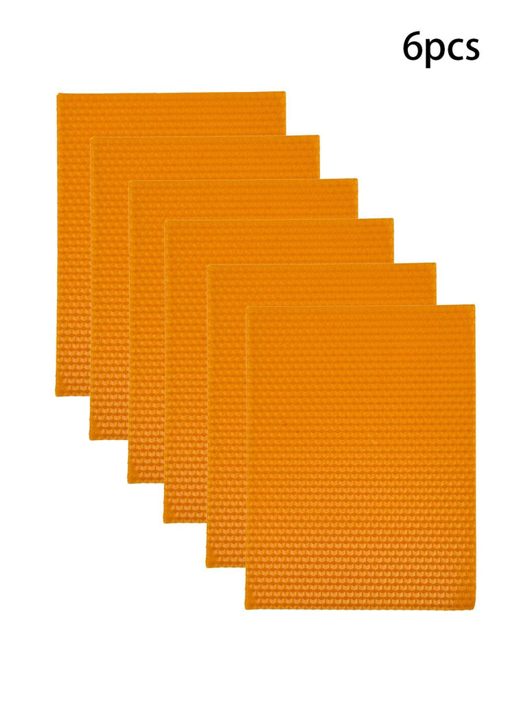 15*20Cm 6Pcs 12Colors Colored Beeswax Sheet Candle Roll Handmade DIY Honeycomb Wax Sheet Parent-Child Activity Material Package