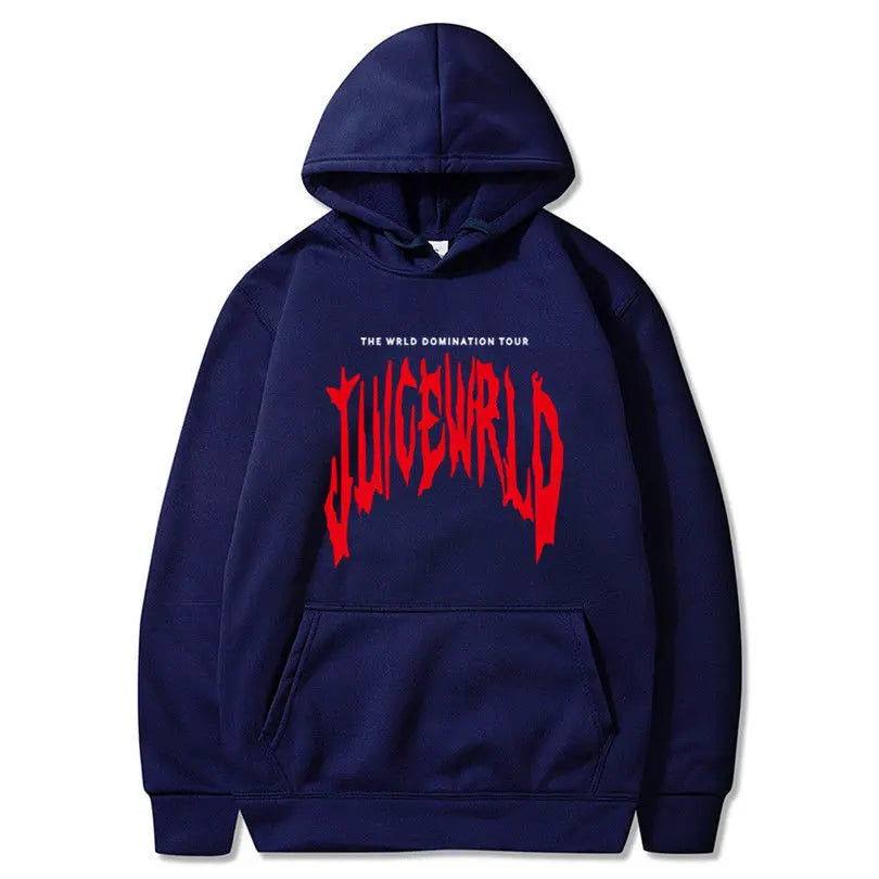 Rapper Juice Wrld 999 Letter Printed Hoodie Y2k Women's Casual Fashion Sportswear Autumn/Winter Hoodie Men's Women's Clothing