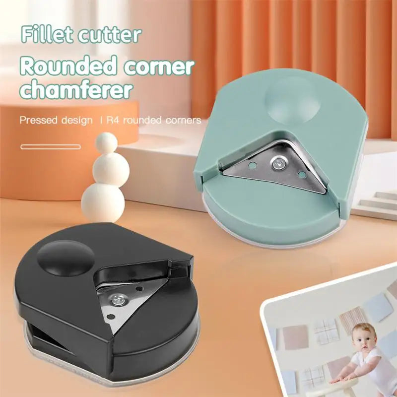 Corner Rounder Mini Corner Trimmer Punch R4 Round Corner DIY Paper Card Photo Planner Cutting Supplies Photo Die-Cut Machines