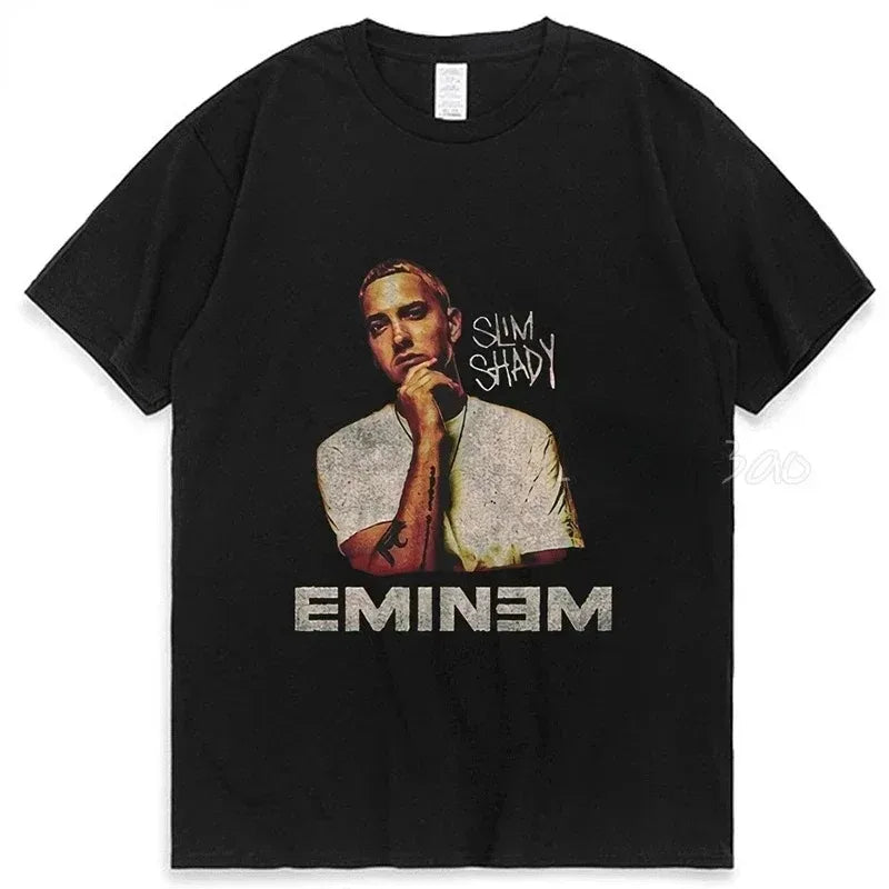 Eminem Graphic T-Shirt for Men Women and Kids Hip Hop Style Summer Fashion Top