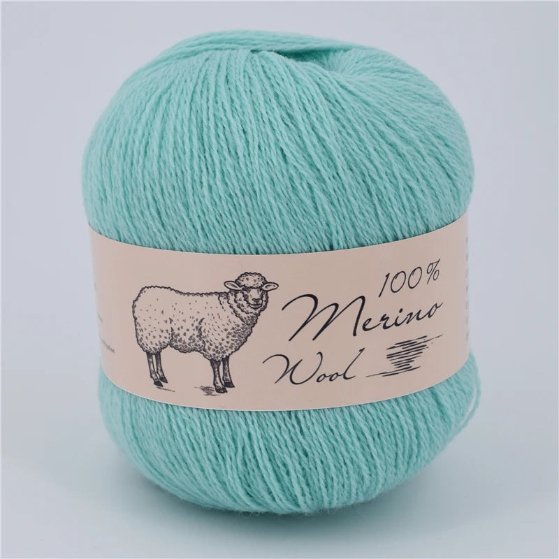 100 Percent Wool Yarn for Knitting Lightweight Crochet Thick Thread Hand Knitted Mohair Sweater Merino Wool 50g
