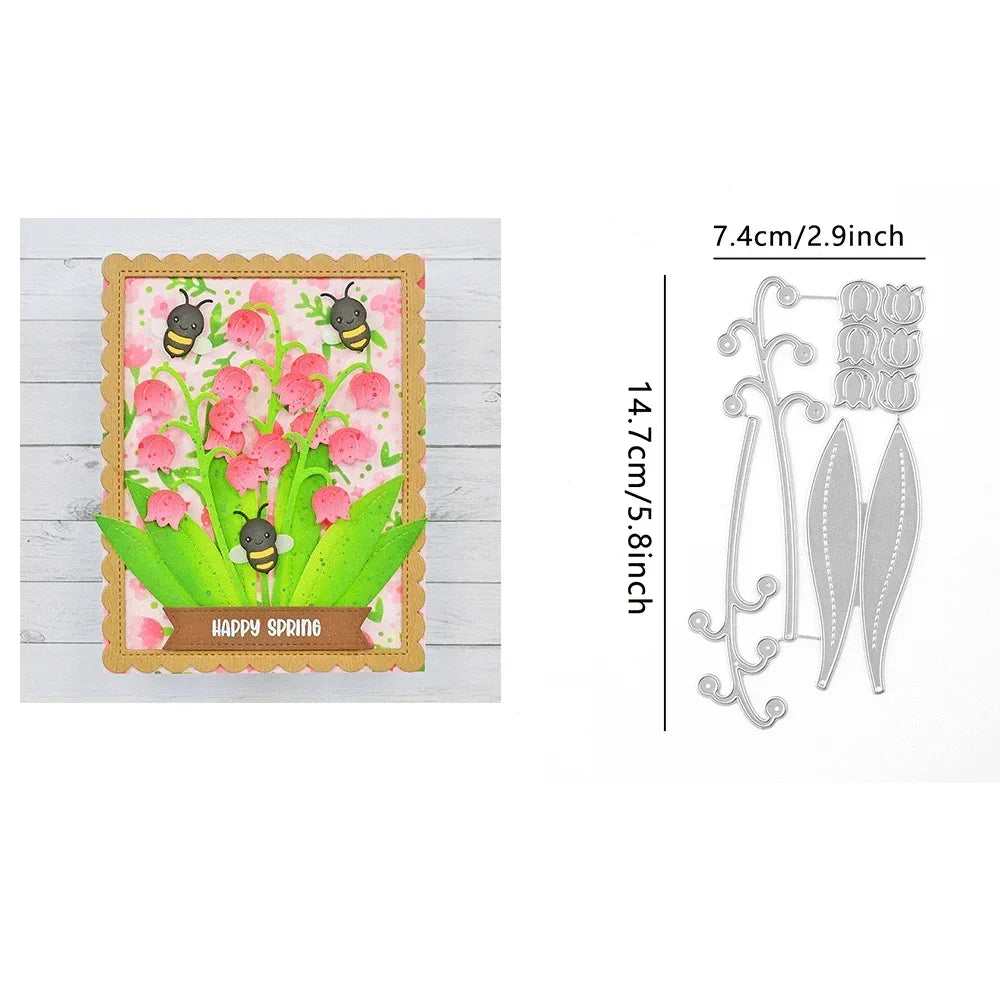 Stitched Root Veggies Metal Cutting Dies Butterfly Embossing Diecut for DIY Card Making Scrapbooking Crafting Supplies