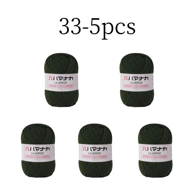 Soft Thick Wool Yarn For Knitting Crochet Classic 25g Ball