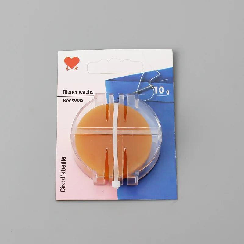 DIY Patchwork Tools Beeswax Through Thread Box Sewing Thread Lubricator Wax Thread Maker Pure Beeswax Thread Wax Plastic Box