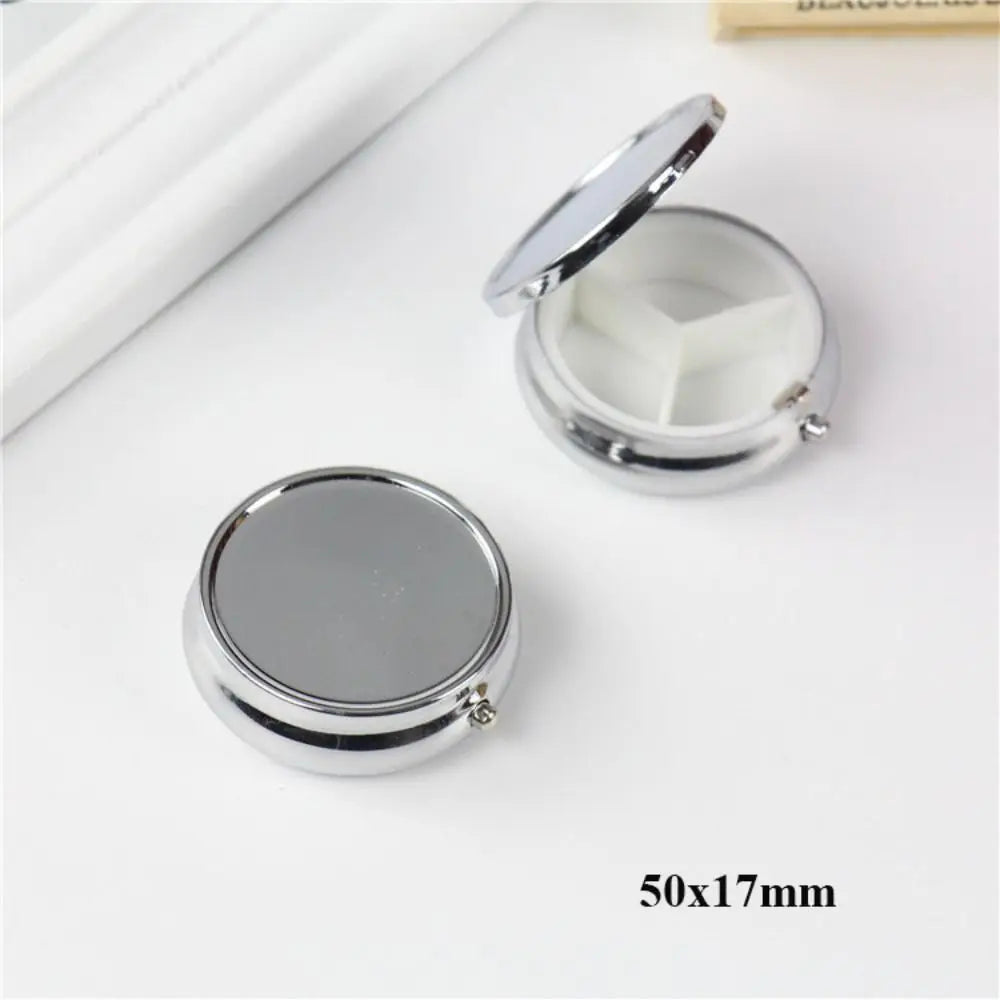 Mini Tin Jar Container New Detachable Portable Candle Jars Pill Jewelry Storage Jewelry/Pill