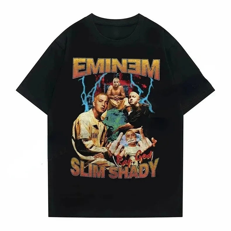 Eminem Graphic T-Shirt for Men Women and Kids Hip Hop Style Summer Fashion Top