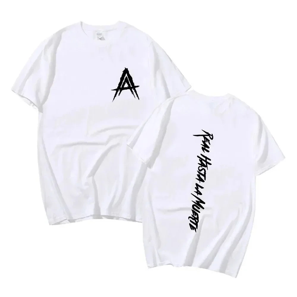 Men Women Oversized Cotton Hip Hop Graphic T Shirt Cool Rapper Style Streetwear Tee