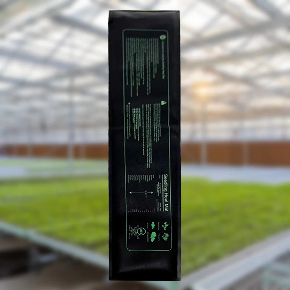 Seedling Warming Mat Propagation Starter Mat Digital Thermostat Combo Waterproof for Indoor Plants Germination for Seed Starting