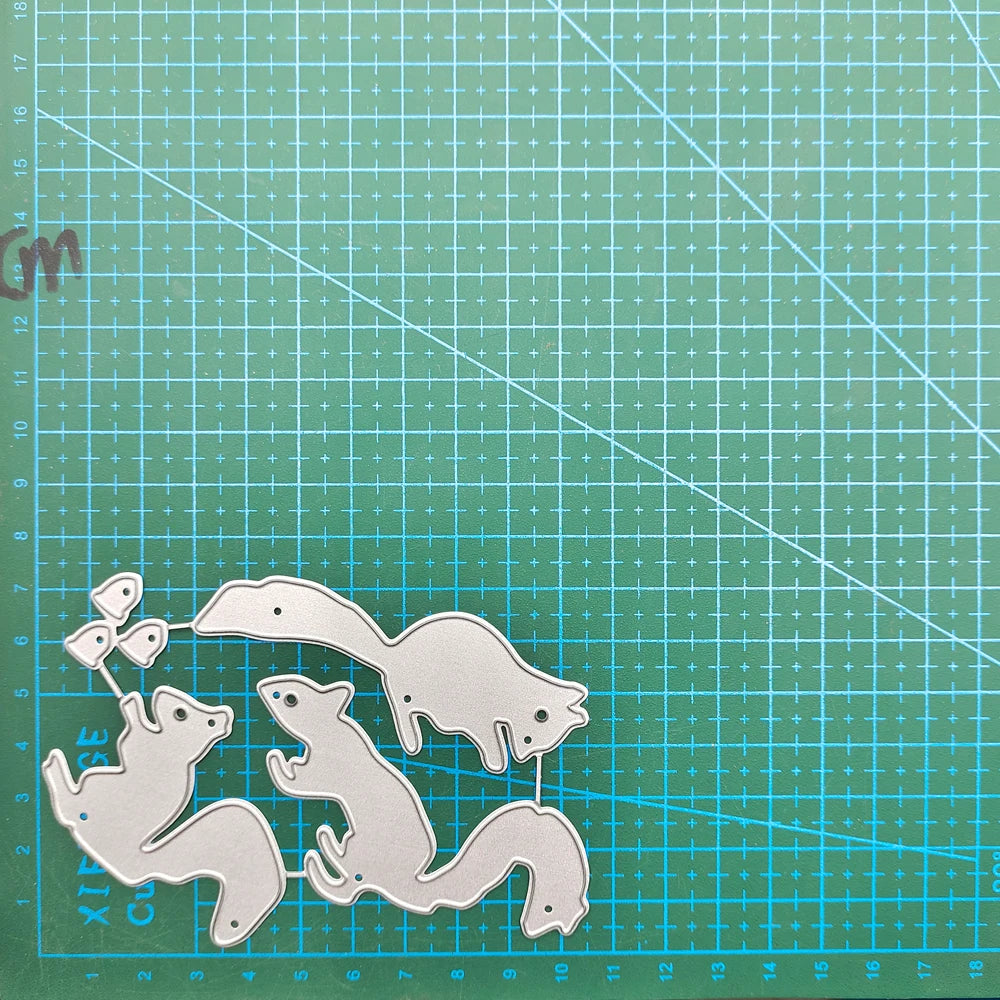 Animal Metal Cutting Dies Stencil Scrapbooking DIY Album Stamp Paper Card Embossing Decor Craft Knife Mould