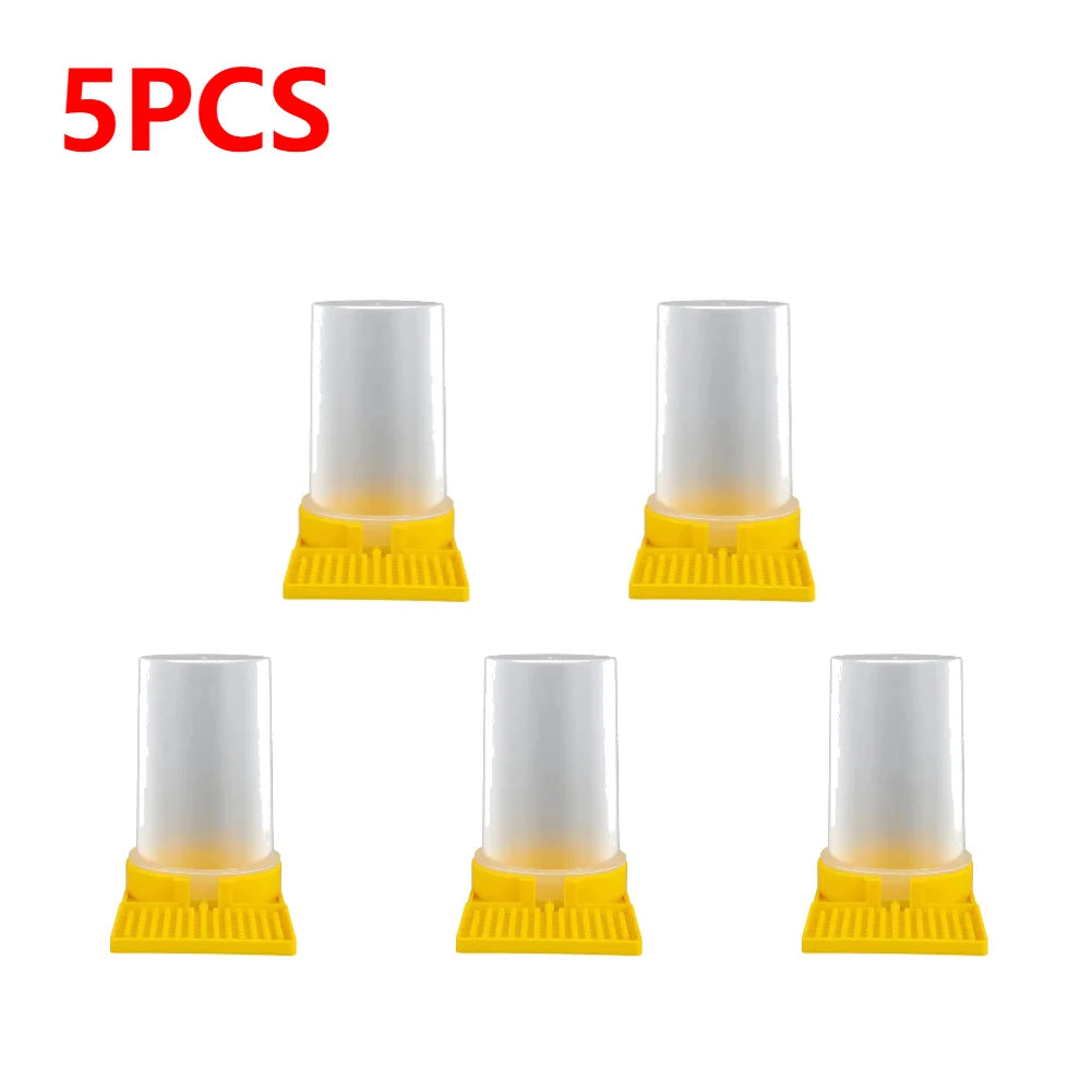 1-6PCS PP Beekeeping Beehive Water Feeder Bee Drink Nest Entrance Beekeeper Cup Fed Tool For Beehive Water Feeder
