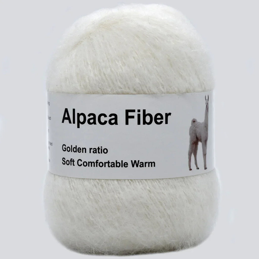 Alpaca Mohair Yarn Plush Thick Crochet Wool For Knitting