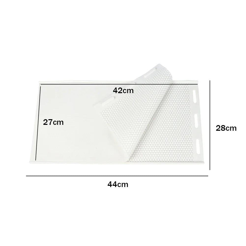 4/2pcs Beeswax Press Sheet Mould Flexible Beeswax Embosser Machine Mold Silicone Harmless Handmade Durable Beekeeper Accessories