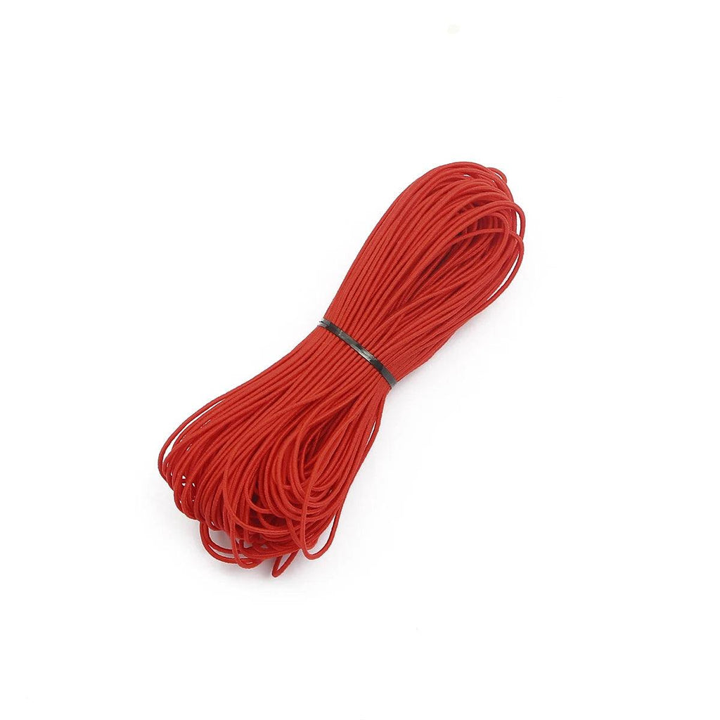 25m 1MM String Cords Beading Elastic Band Stretch Beads String Strap Rubber Rope Line For DIY Bracelet Jewelry Making Threads