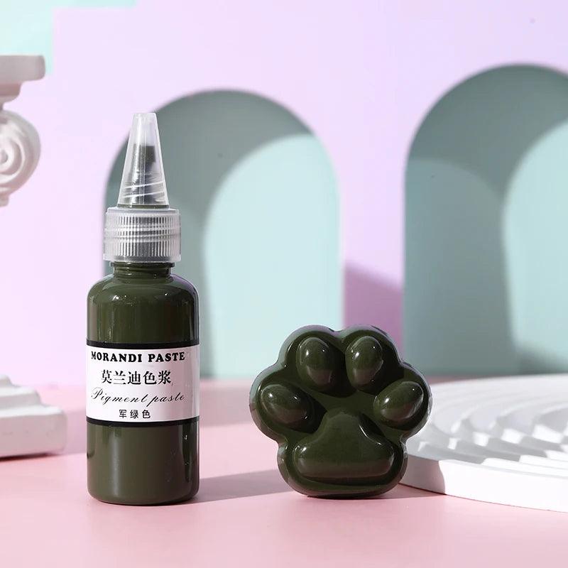 30g Paste Pigment UV Resin Glue Liquid Colorant Dye Ink Diffusion For Epoxy Resin Pigment Paste DIY Jewelry Making Resin Dye