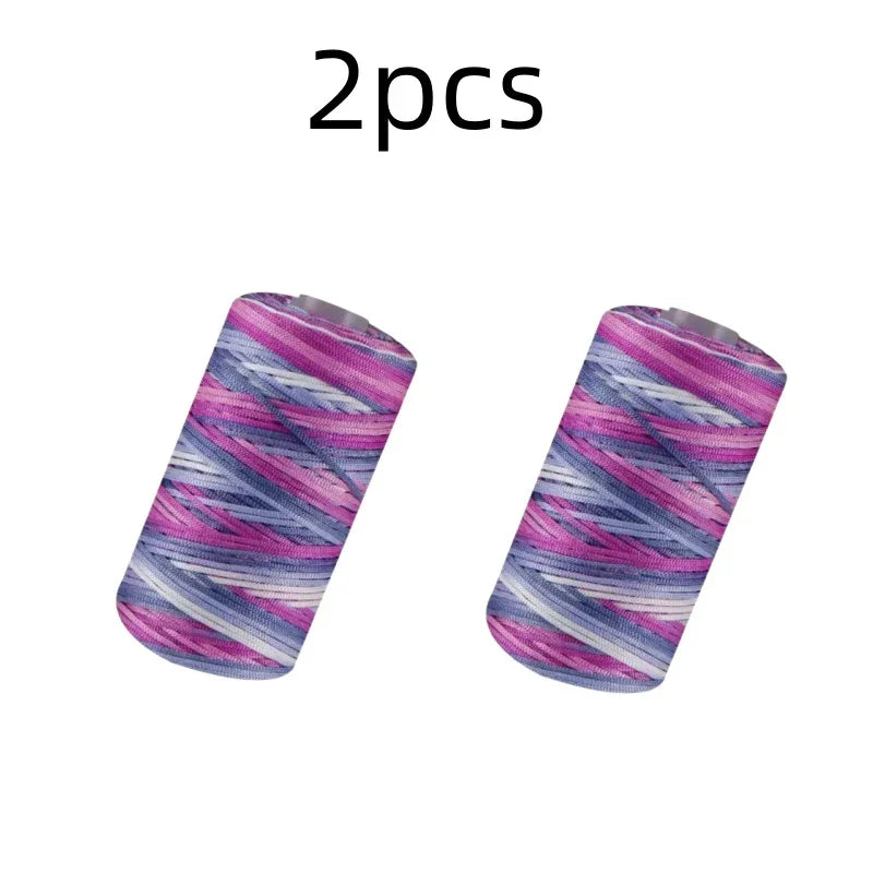 Silk Ice Line Cotton Crochet Yarn 1.5mm For Hand Knitting