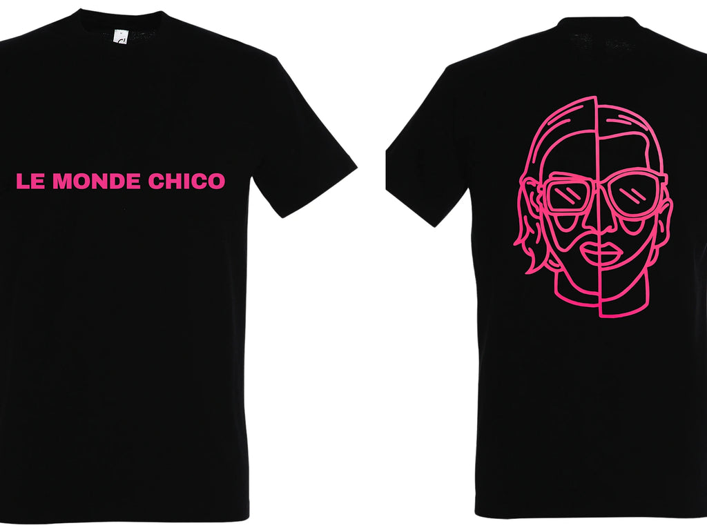 Le Monde Chico Graphic Print T Shirt for Men and Women Hip Hop Fashion Short Sleeve Streetwear Tee