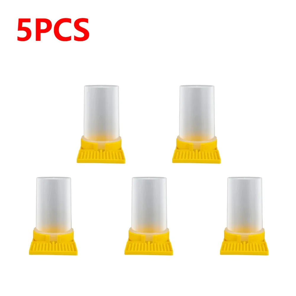 1-10pcs Bee Feeder Drinking Water Waterer Beekeeping Honey Bee Feeders Watering Bees Tools Supplies Feeding Bee Drinker Tools