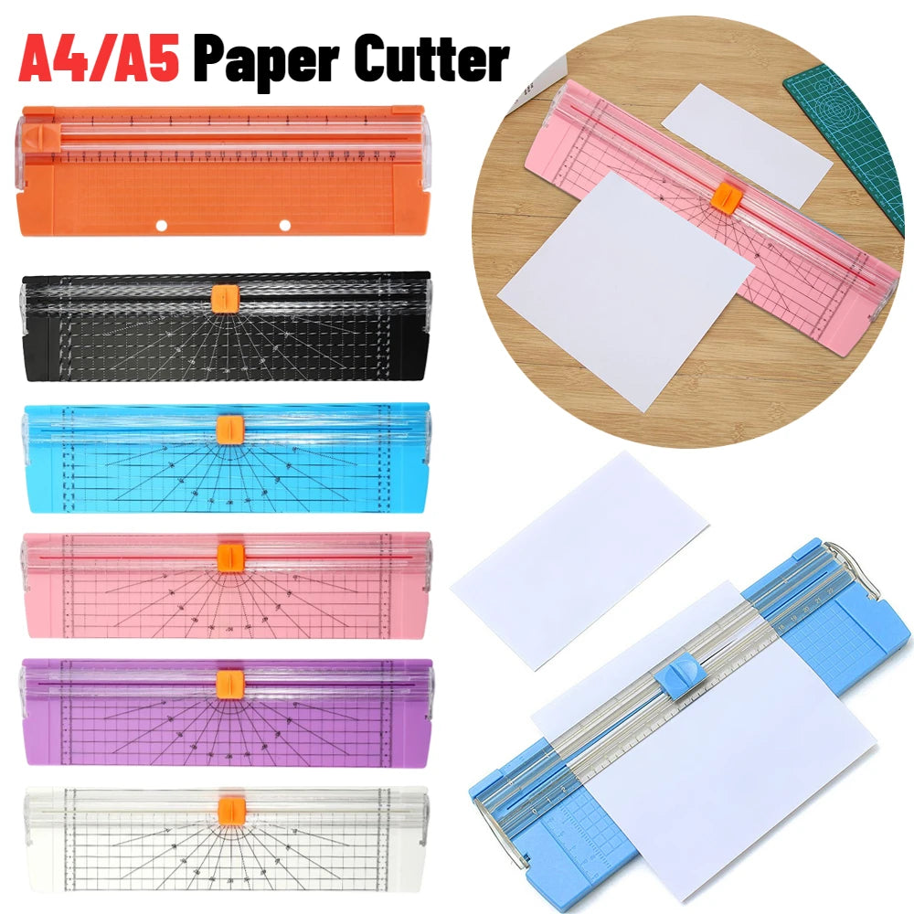 A4/A5 Paper Cutter Trimmer Precision Spare Knife Paper Slicer Metal Blade For Crafts Office Stationery Paper Cutting Machine