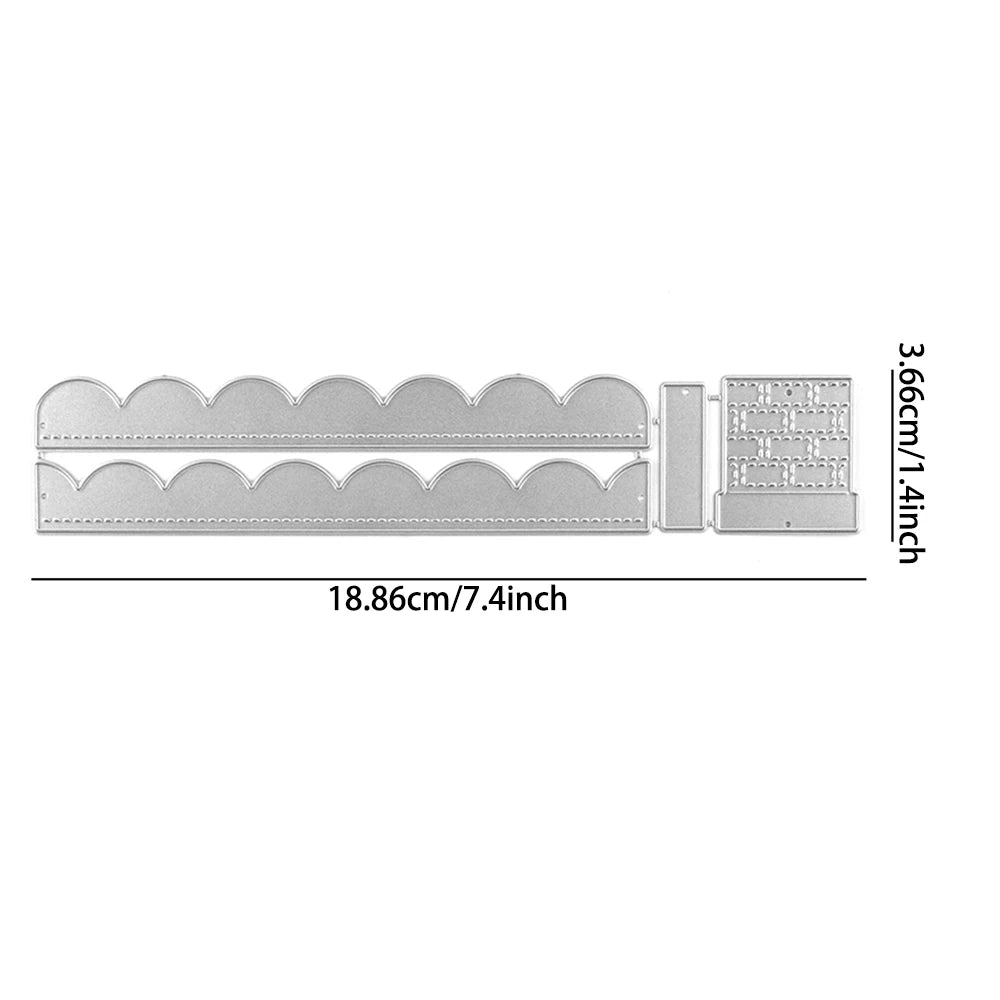 Mini String Of Lights Metal Cutting Dies For DIY Scrapbooking Card Making Decoration Paper Craft