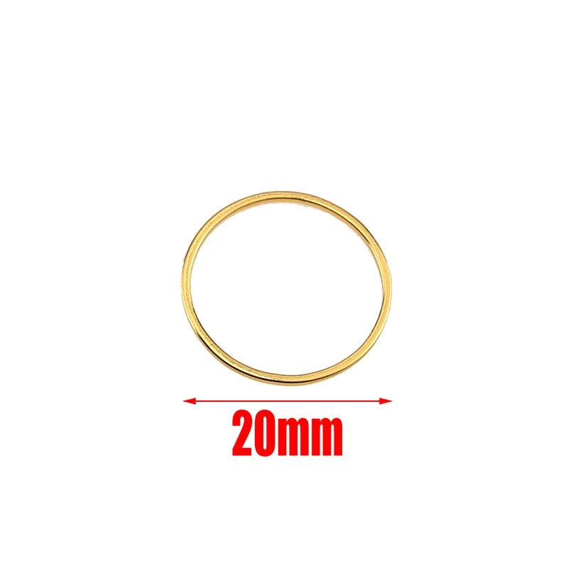 10pcs Stainless Steel Charms Connectors Hollow Frame Bezel Cross Moon for DIY Casting Necklaces Earrings Jewelry Making Supplies
